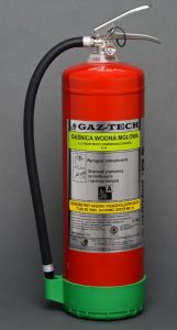 gaśnica wodna mgłowa