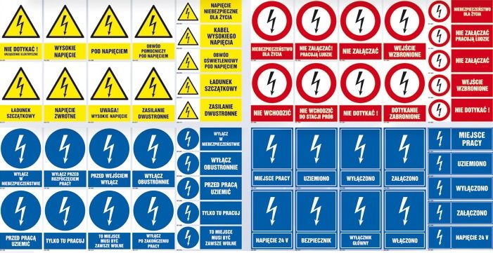 Barwy i kształty znaków bezpieczeństwa - Blog znakowo.pl