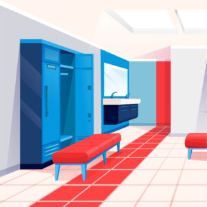 Umywalnie i natryski w pracy – ogólne przepisy BHP i oznakowanie