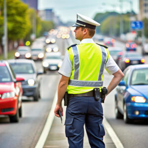 Kierowanie ruchem przez policjanta – najważniejsze zasady
