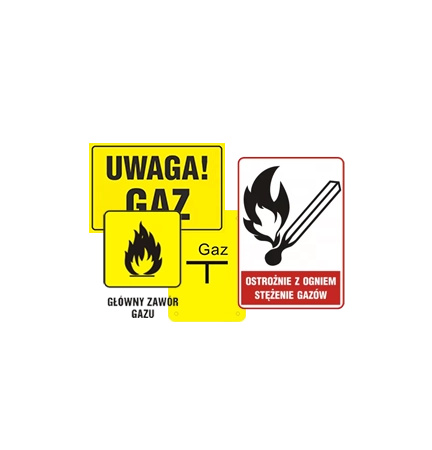 Tabliczki gazowe