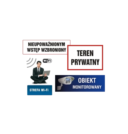 Tabliczki z napisami na zamówienie