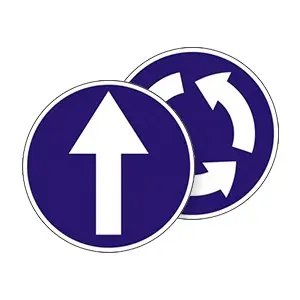 Znaki drogowe nakazu (C) Znaki drogowe nakazu (C)