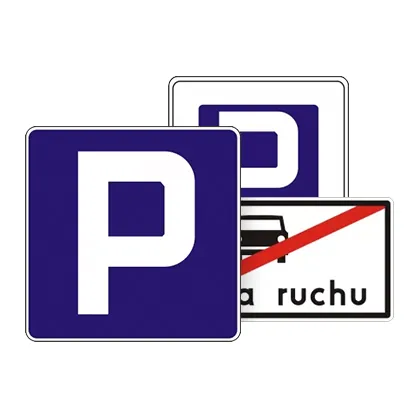 Znaki drogowe informacyjne (D)