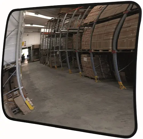 Lustro sklepowe antykradzieżowe prostokątne