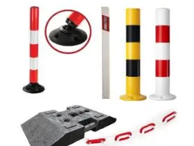 Słupki parkingowe blokujące