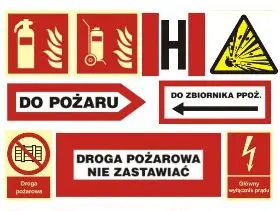 Znaki ochrony przeciwpożarowej (PPOŻ)